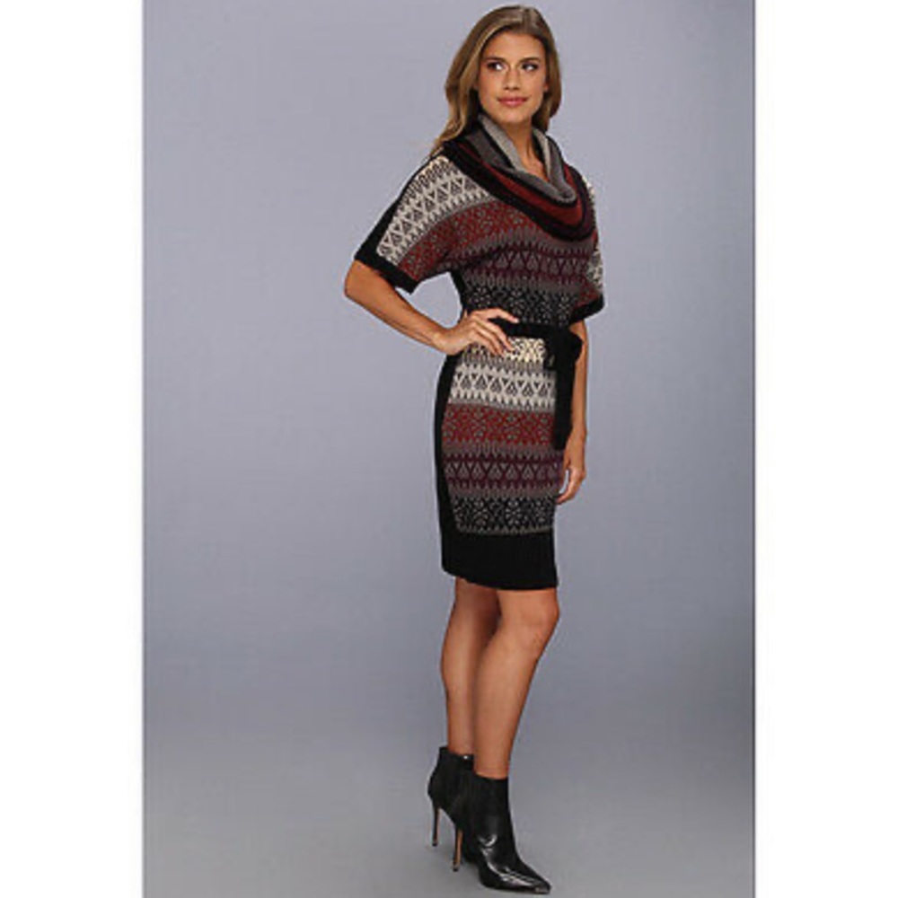 Jessica Simpson Cowl Neck Sweater Dress Small